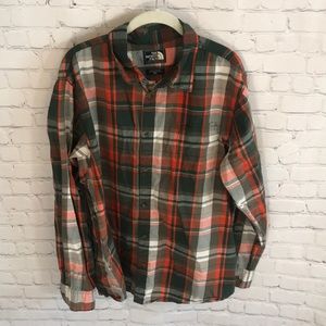 North Face button down XXL